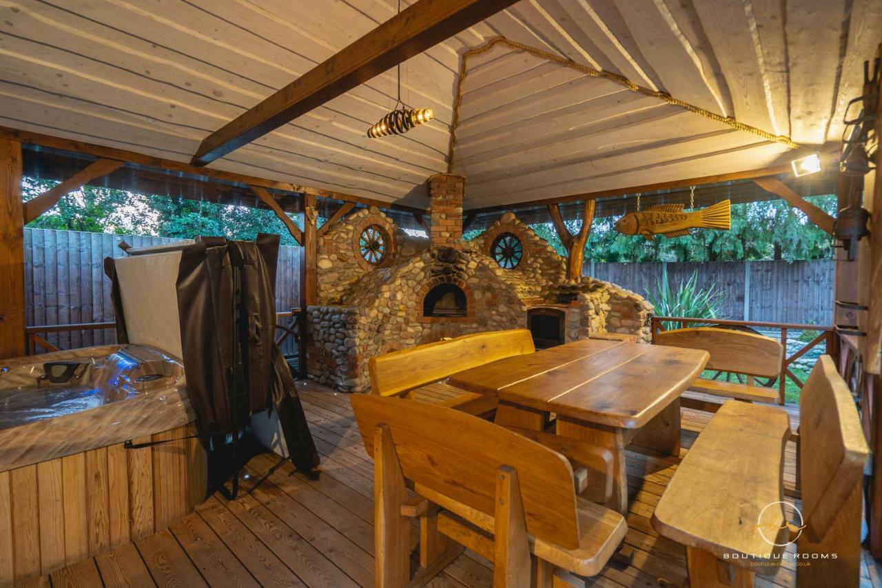 The Retreat Sauna & Hot Tub Boutique Rooms Great Paxton المظهر الخارجي الصورة