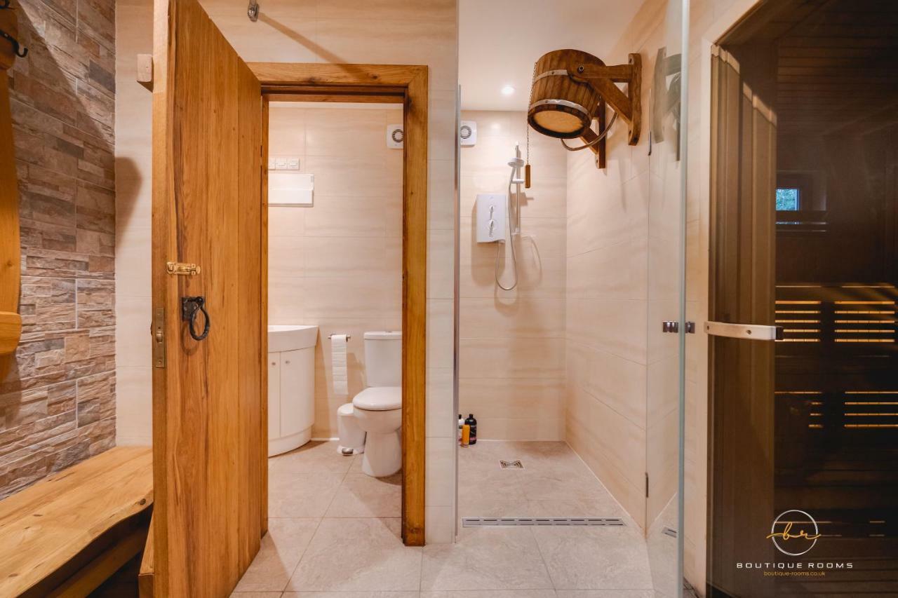 The Retreat Sauna & Hot Tub Boutique Rooms Great Paxton المظهر الخارجي الصورة