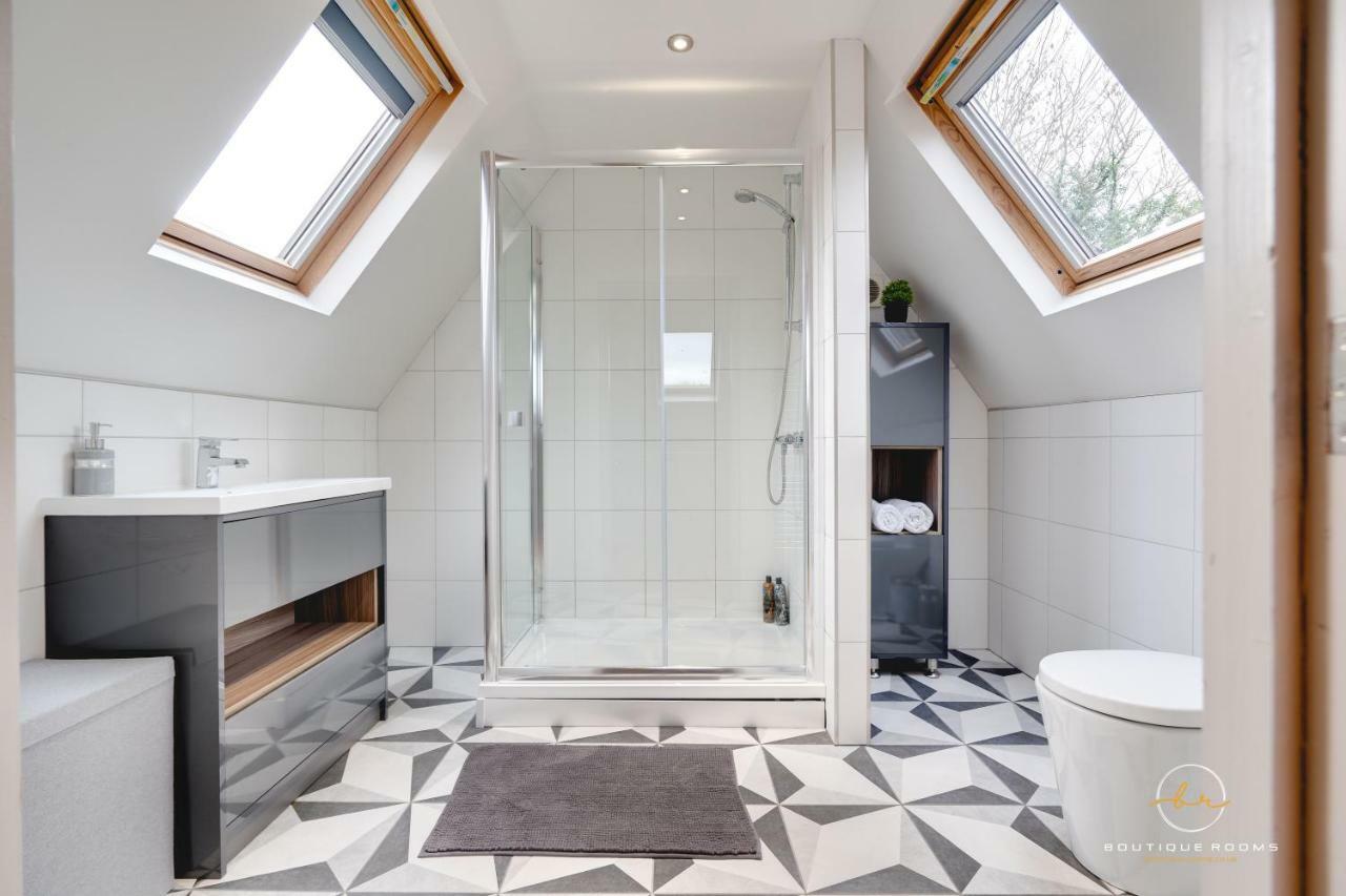 The Retreat Sauna & Hot Tub Boutique Rooms Great Paxton المظهر الخارجي الصورة